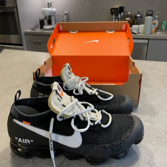 NIKE OFF-WHITE VAPORMAX SIZE 10 - Picture 5 of 7